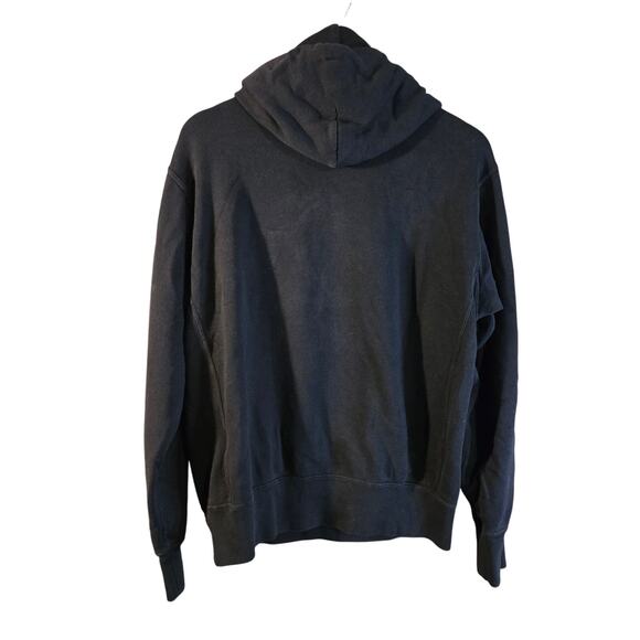Uniqlo Unisex Small Black Sweat Pullover Hoodie [0421] - Picture 3 of 9
